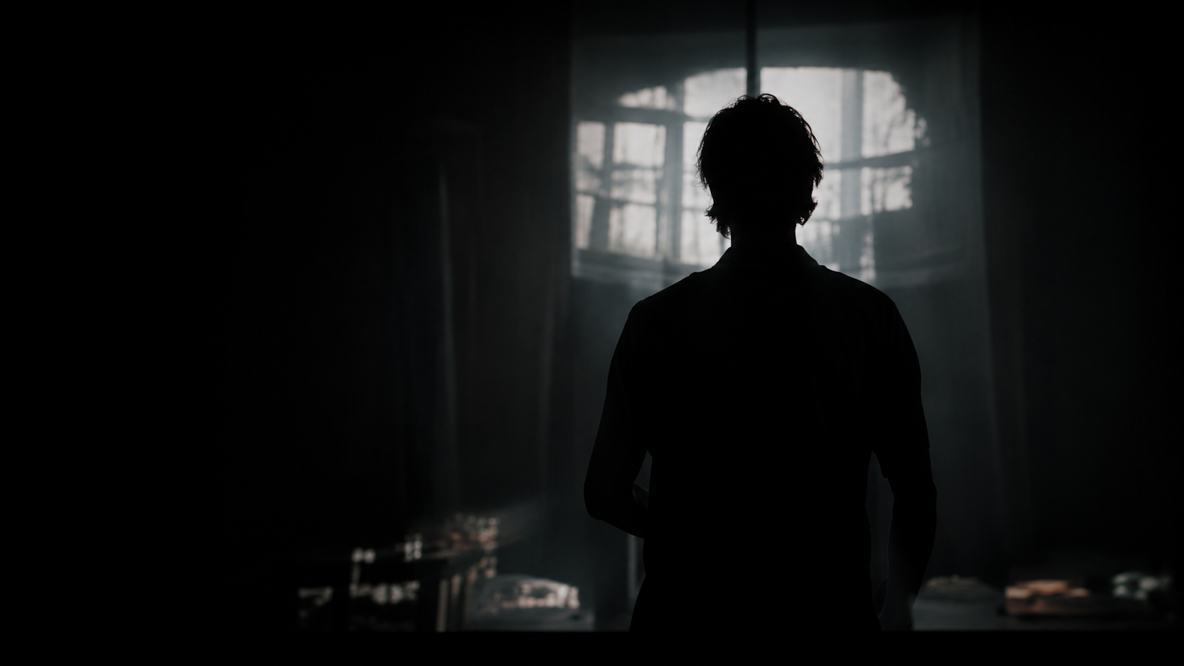 Silhouette dans un environnement de production audiovisuelle